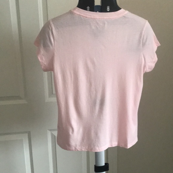 Victoria’s Secret S/P baby pink tee love graphic minor damage super cute n comfy - Picture 3 of 10
